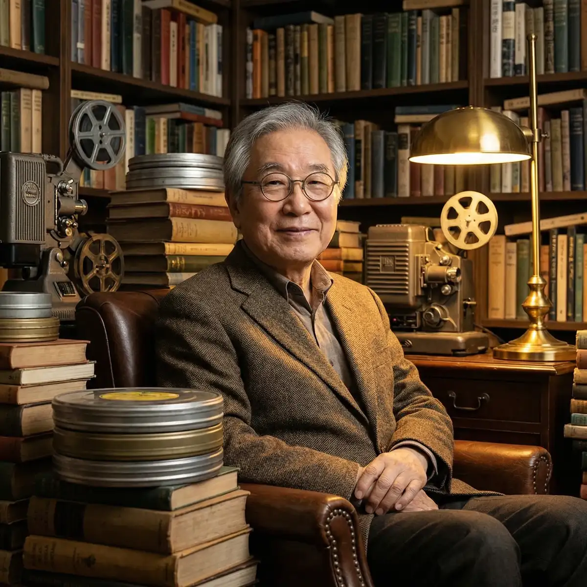 亚洲伦理片库馆长肖像 - 51暗网 研究学者